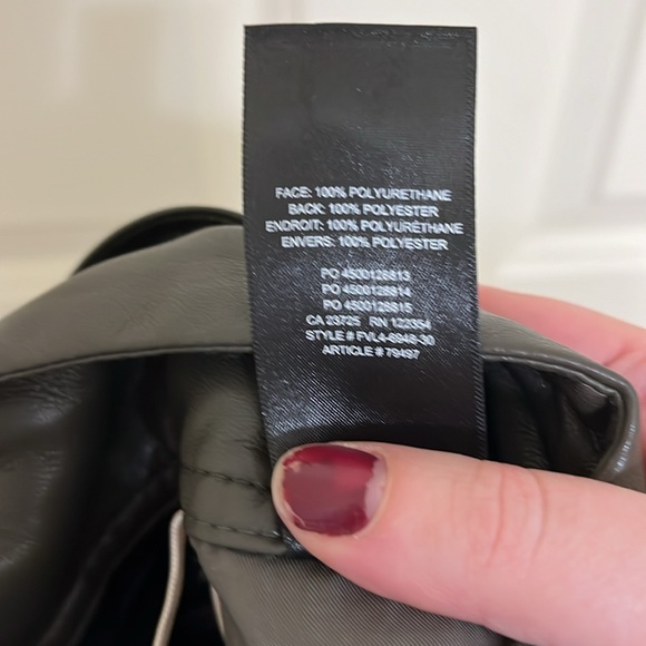 Wilfred vegan leather pants - Picture 4 of 5